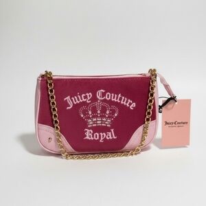Juicy Couture Pink and Gold Clutch